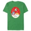 Men's Pokemon Christmas Happy Holidays Patch T-Shirt