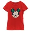 Girl's Mickey & Friends Christmas Tree Ears T-Shirt