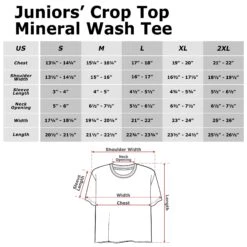 Junior's Beauty And The Beast Classic T-Shirt -Fifthsun Shirts 60067 601 size chart