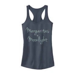 Junior's CHIN UP Margaritas Moonlight Racerback Tank Top
