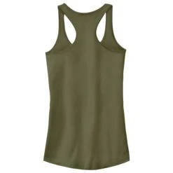 Junior's Lost Gods Distressed Sunshine Soul Racerback Tank Top -Fifthsun Shirts JR Ideal Racerback Tank Military Green a4608efe 3aed 479d ad3a da0c6f05ee72
