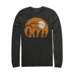 Men's Star Wars Halloween Characters Trick Or Treat Long Sleeve Shirt