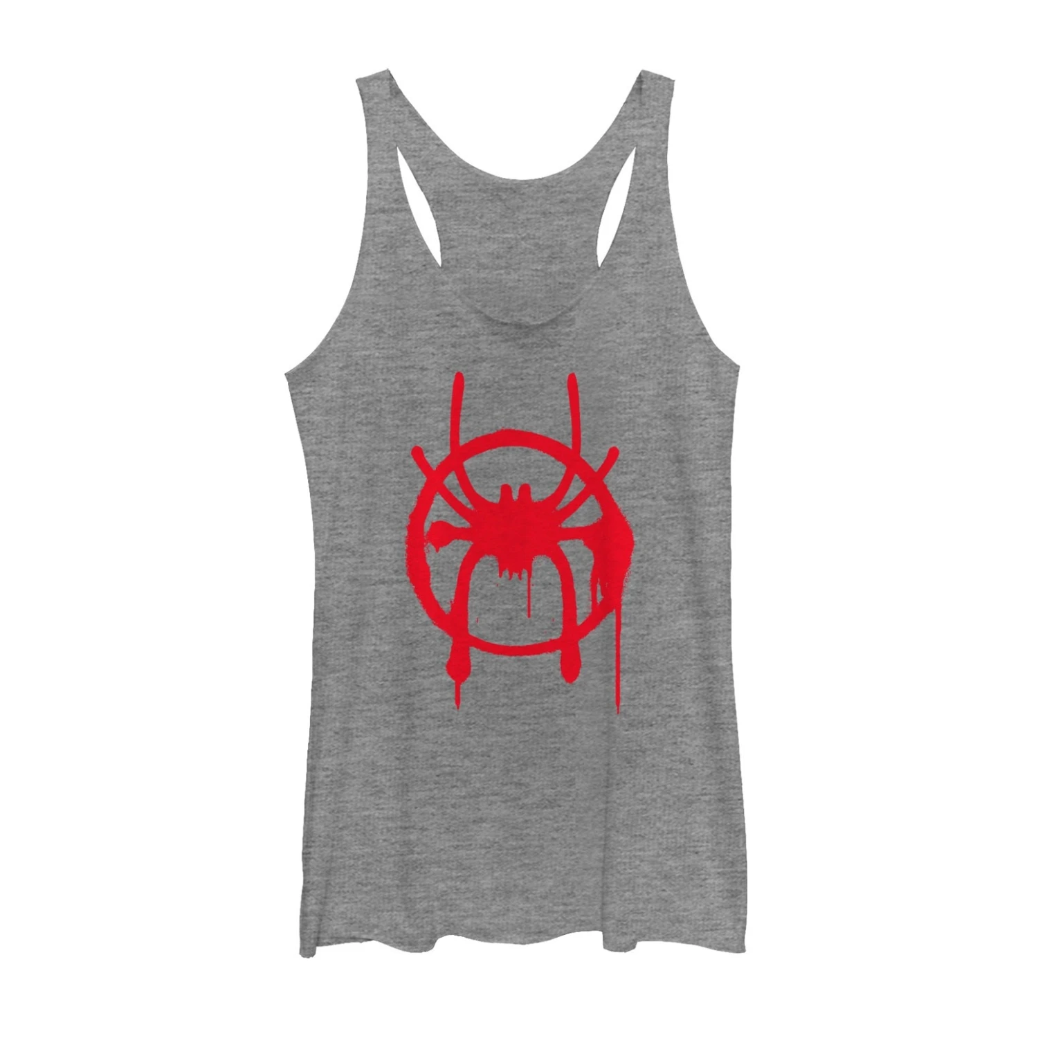 Women's Marvel Spider-Man: Into The Spider-Verse Symbol Racerback Tank Top 4 Women's Marvel Spider-Man: Into The Spider-Verse Symbol Racerback Tank Top - Image 2
