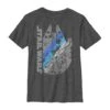 Boy's Star Wars Millennium Falcon Shadow T-Shirt -Fifthsun Shirts originaljpeg 15strw2197f 202 20fast 202 20falcon 20comp